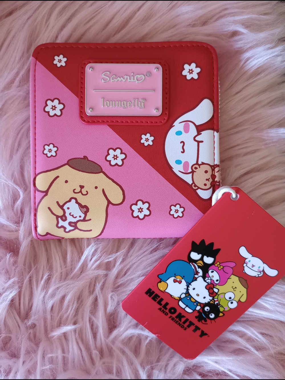 Sanrio Hello Kitty & Friends Color Block Mini Backpack & Wallet - Picture 13 of 13